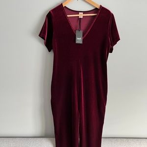 Smash + Tess velvet romper